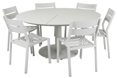 Brafab Peace Matbord Ø150 cm Ljusgrå