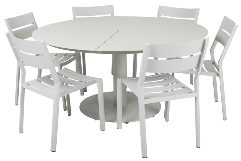 Brafab Peace Matbord Ø150 cm Ljusgrå