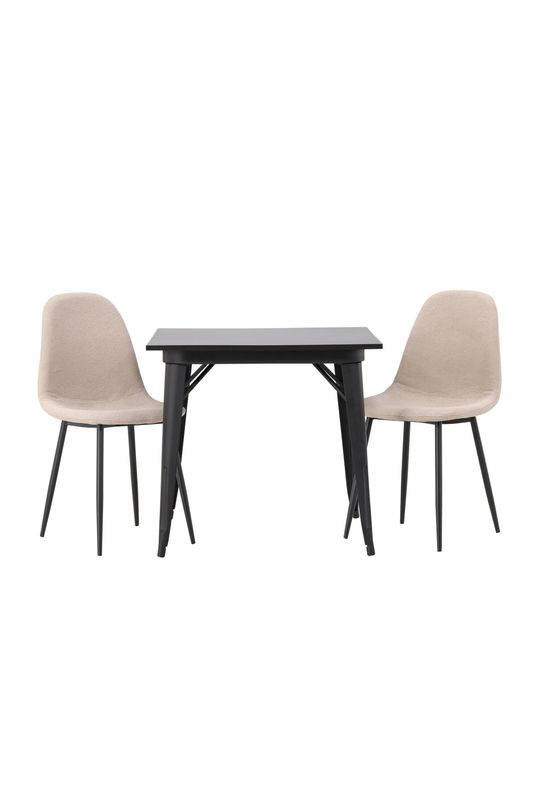 Venture Home Matgrupp Tempe med stolarna Polar