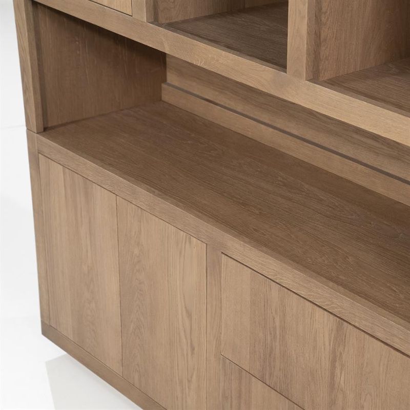 Eleonora Skåp Helsinki 150x220cm - Ljusbrun Brun