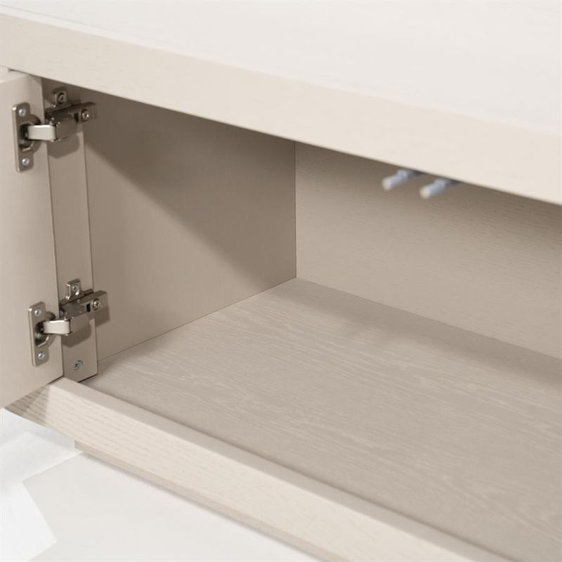 Eleonora TV-bänk Helsinki 200cm - Taupe Mullvad