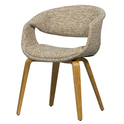 WOOOD Yossi Matstol Sand med Träben 2 st