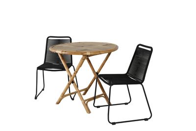 Venture Home Matgrupp Cane med stolarna Lindos