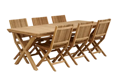 Brafab Julita Matbord 90x220 cm Natur