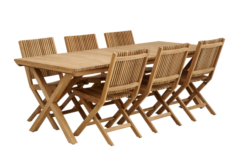 Brafab Julita Matbord 90x220 cm Natur