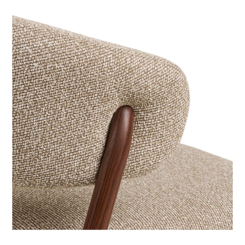 House Nordic Cavi Matstol Sand / Valnöt 2-pack