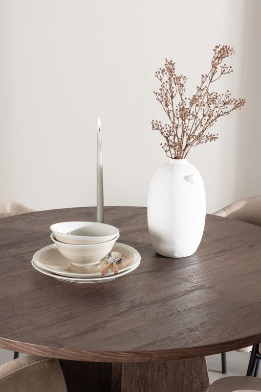 Venture Home Bootcut Matbord med Evelina Matstol