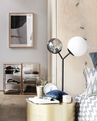 House Doctor Twice Bordslampa Svart