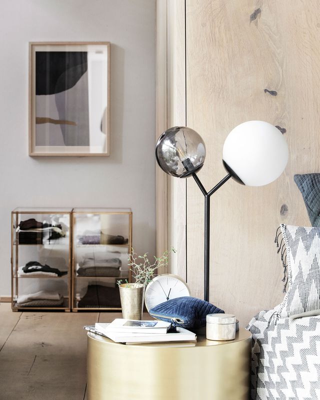 House Doctor Twice Bordslampa Svart