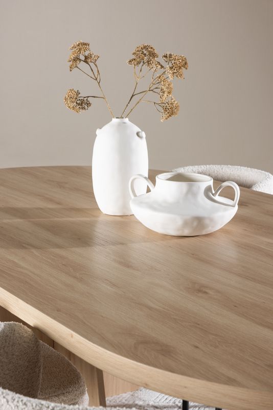 Venture Home Bootcut Matbord med Agnes Matstol