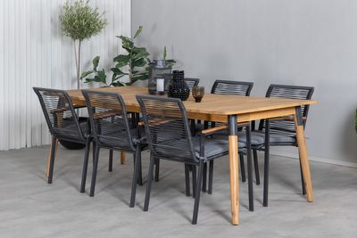 Venture Home Julian, Dallas Matgrupp Svart Natur