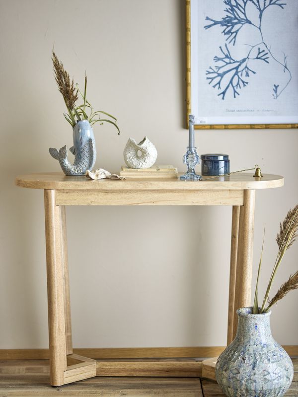 Bloomingville Serrone Konsolbord, Natur, Gummiträ