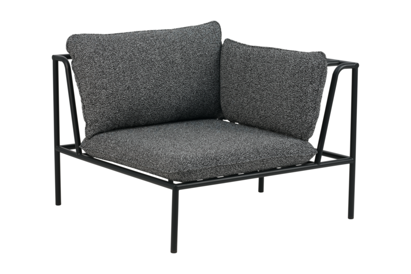 Brafab Collier Hörndel Svart/Teddy Ant