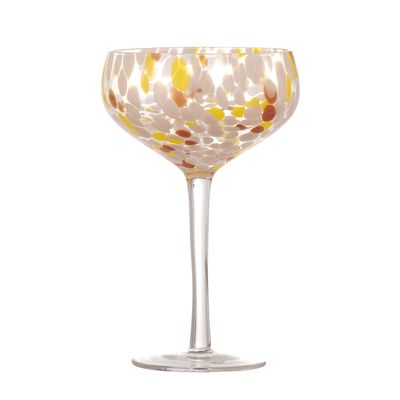 Bloomingville Lilya Cocktail Glas, Rose, Glas - 4-pack