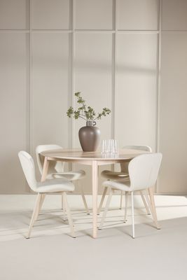 Venture Home Matgrupp Flora med Lilja Stolar