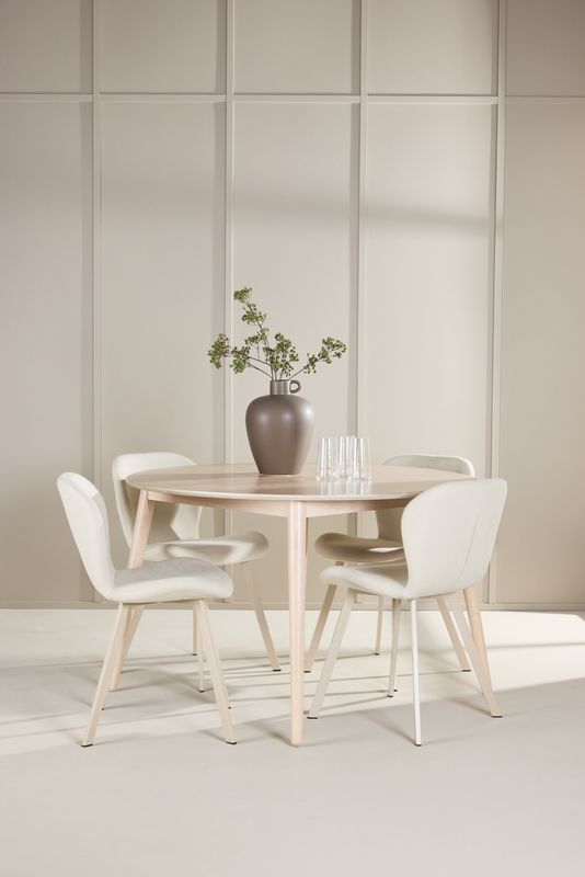 Venture Home Matgrupp Flora med Lilja Stolar