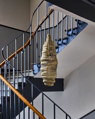 House Doctor Mesh Lampa med Antik Champagnefinish