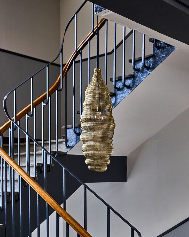 House Doctor Mesh Lampa med Antik Champagnefinish