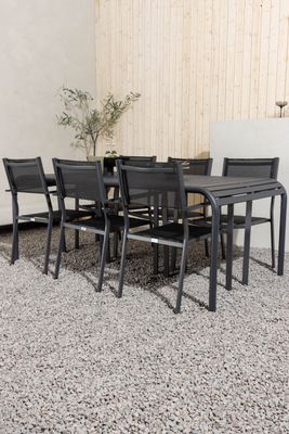 Venture Home Borneo Rektangulär Matgrupp