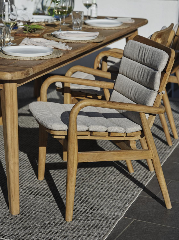 Brafab Lilja Sittdyna Matstol Beige