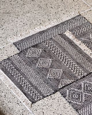 House Doctor Ethnic Matta Svart/Natur