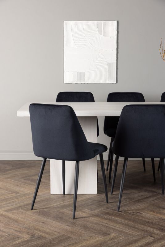 Venture Home Matgrupp Olga med stolarna Night