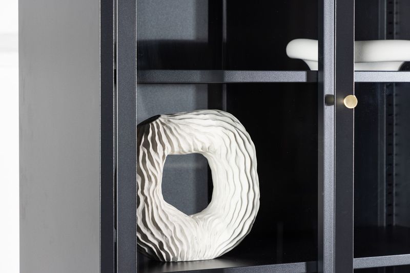 Venture Home Bakal Skåp 40,5 x 190 x 80 Svart