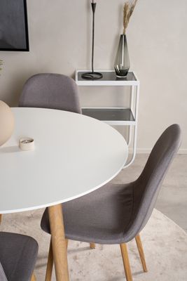 Venture Home Matgrupp Plaza med stolarna Polar