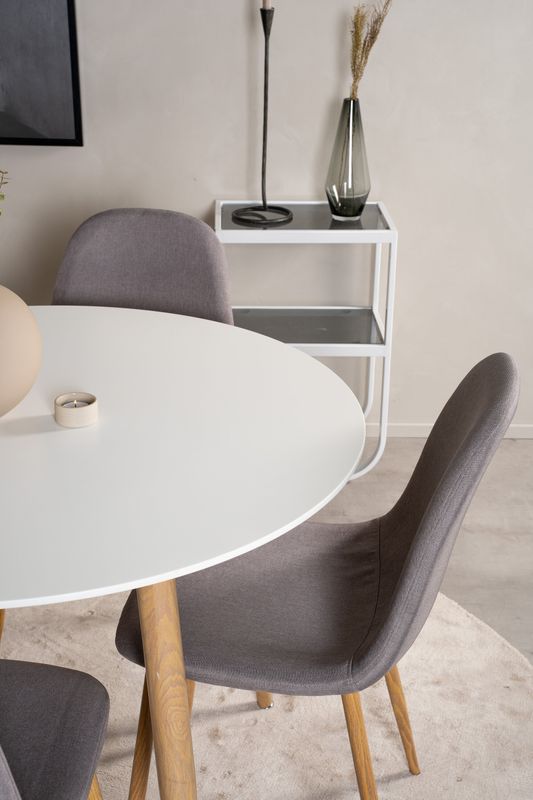 Venture Home Matgrupp Plaza med stolarna Polar