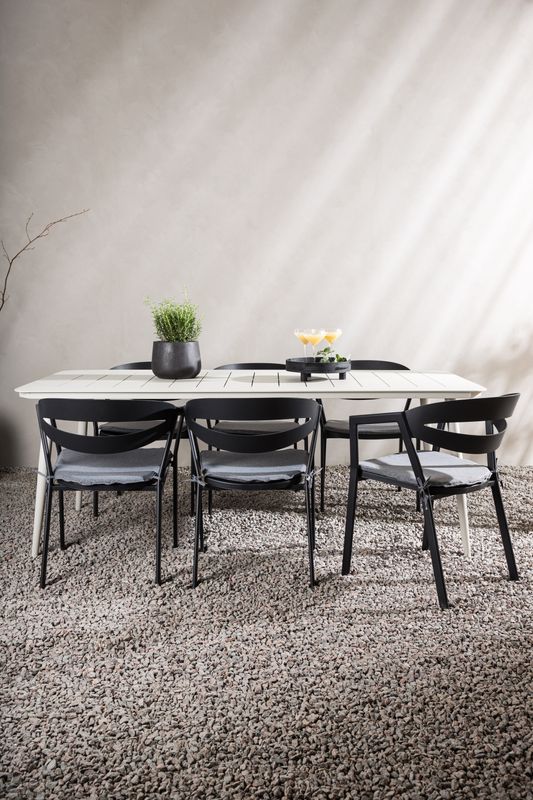 Venture Home Lina Rektangulär Matgrupp