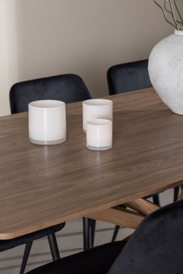 Venture Home Piazza Matbord med Night Matstol