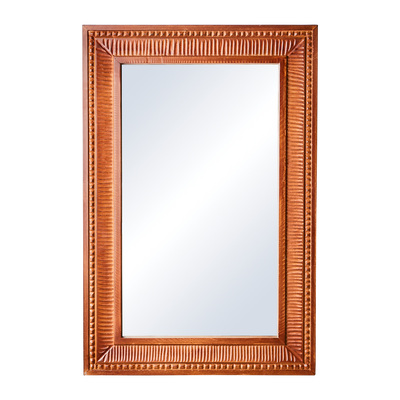 Affari of Sweden CARVE Spegel, Brun