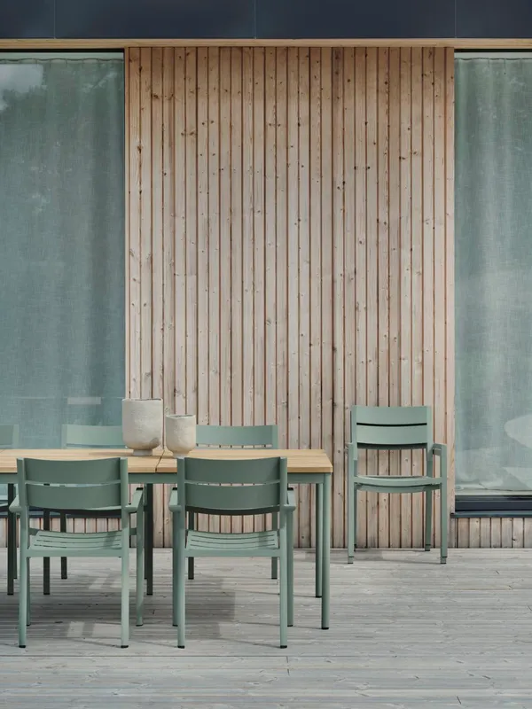 Brafab Delia karmstol i Dusty Green