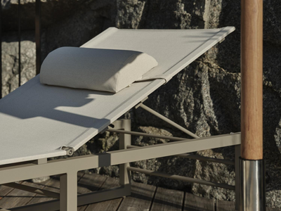 Brafab Vevi Vilsäng Khaki/Vit