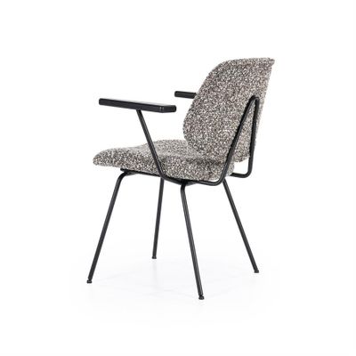 Eleonora Stol Jon med Armstöd - Taupe Maywood Mullvad