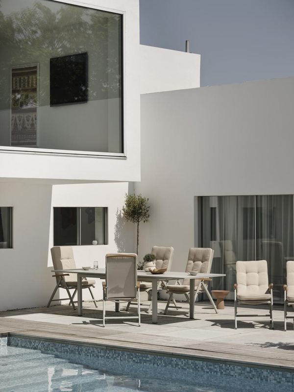 Brafab Andy Positionsstol Ljusgrå/Offwhite