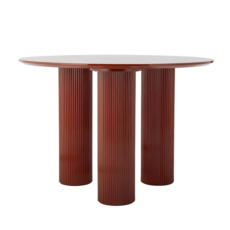 Bloomingville Della Matbord, Röd, FSC®100%, MDF, Ø110xH75 cm
