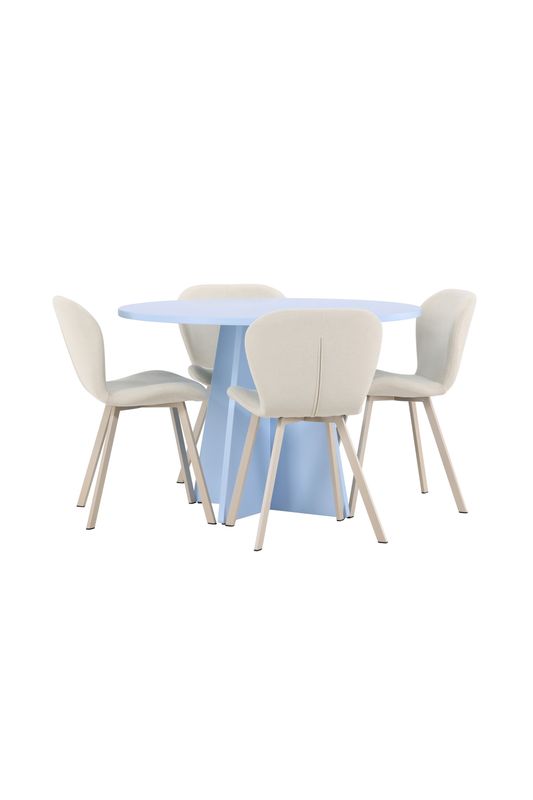 Venture Home Matbord Bootcut med Lilja Stol