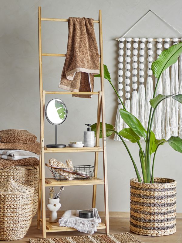 Bloomingville Lillja korg, brun, vattenhyacint