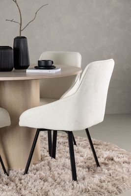 Venture Home Matgrupp Olivia med stolarna Rosie