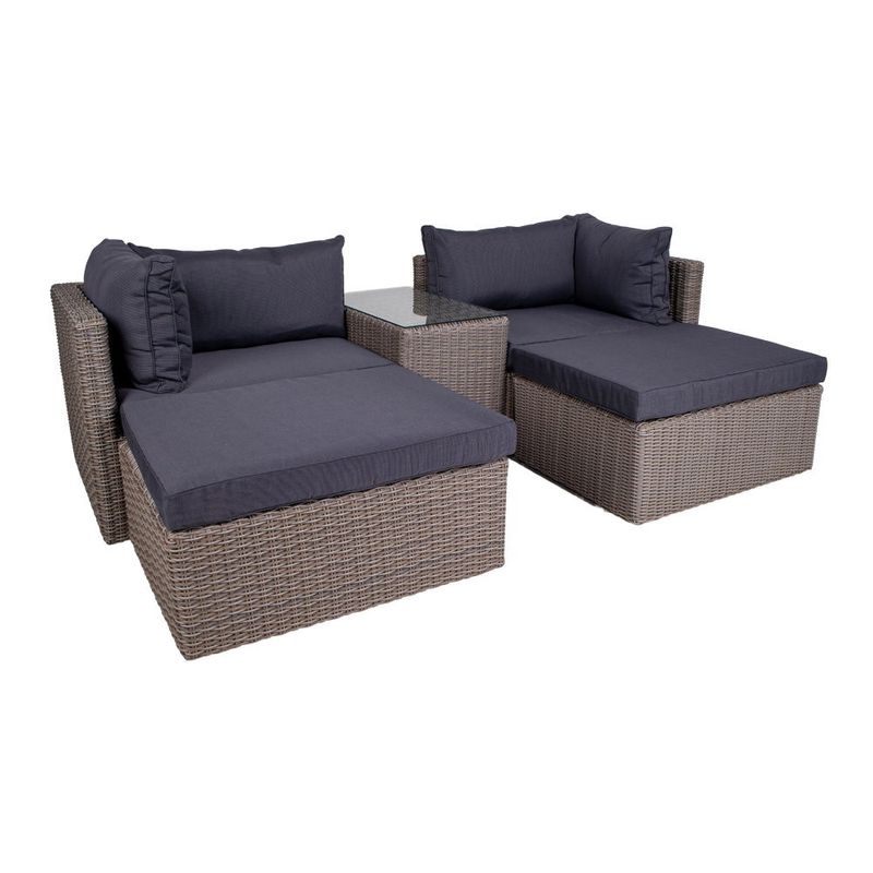 House Nordic Rossi Loungeset Grå