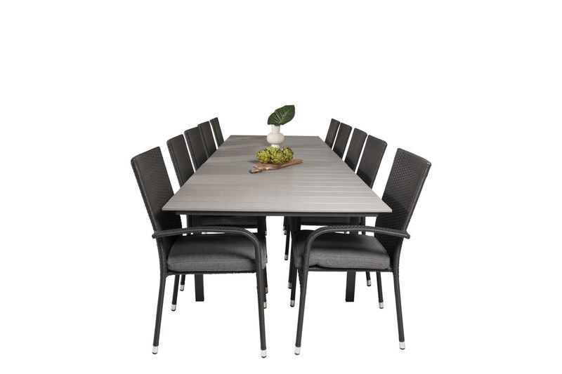 Venture Home Levels, Anna Matgrupp Svart Mörkgrå