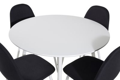 Venture Home Matgrupp Plaza med stolarna Polar