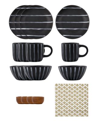 House Doctor Line Brunchkit Svart