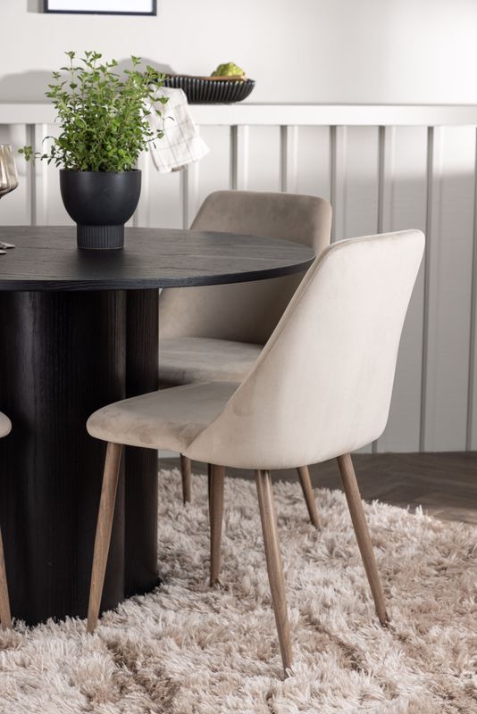 Venture Home Matgrupp Olivia med Stolarna Night