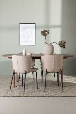 Venture Home Matgrupp Andy med Stolar Modesto