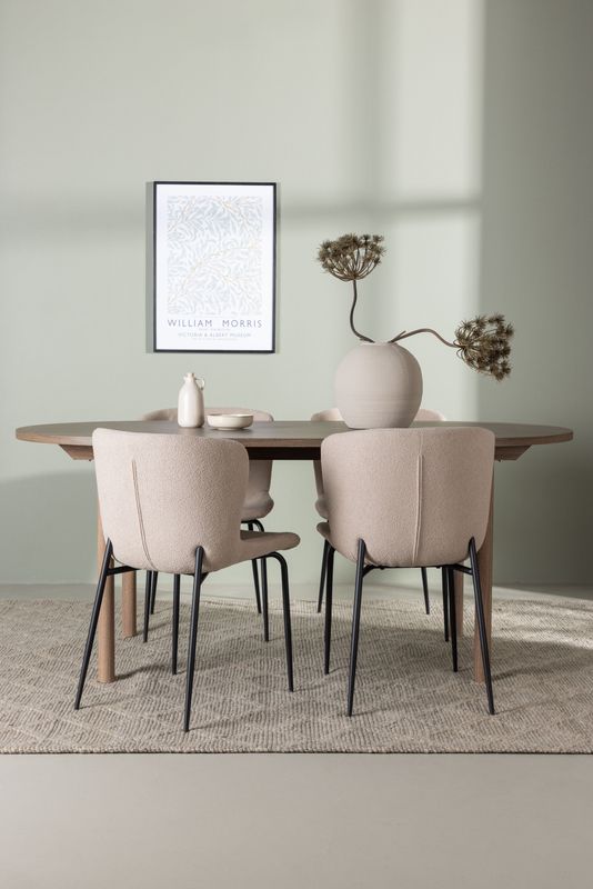 Venture Home Matgrupp Andy med Stolar Modesto