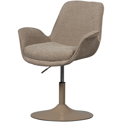 WOOOD Marten Höjdjusterbar Matstol Sand