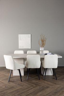 Venture Home Matgrupp Olga med Stolarna Rosie