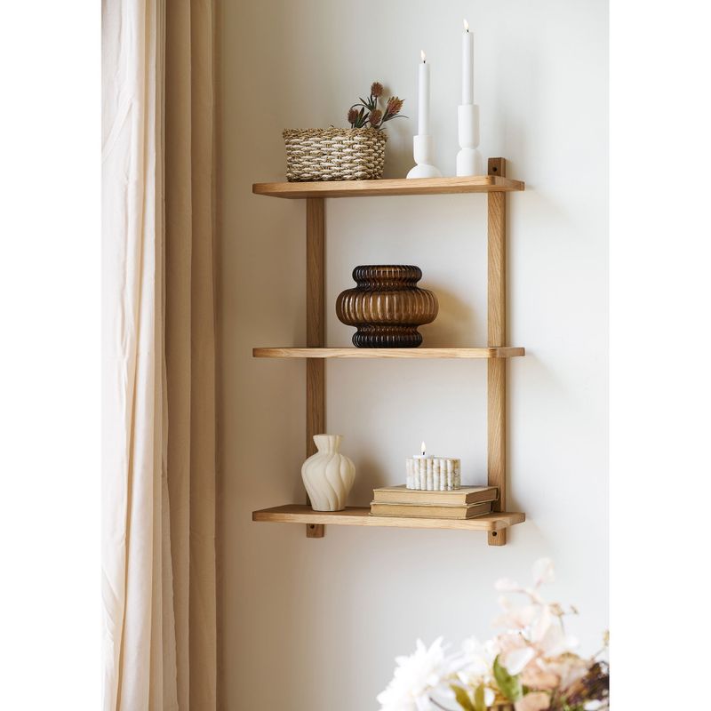 House Nordic Townsville Väggkonsol Natur 20x50x75 cm